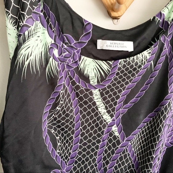 Versace Collection Tropical Print Dress - Picture 3 of 10